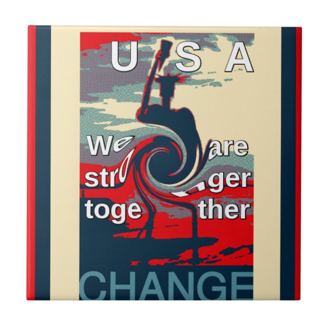 USA Change: Unity Design mais forte junto (Frente)