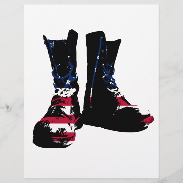 USA Combate Boots (Frente)