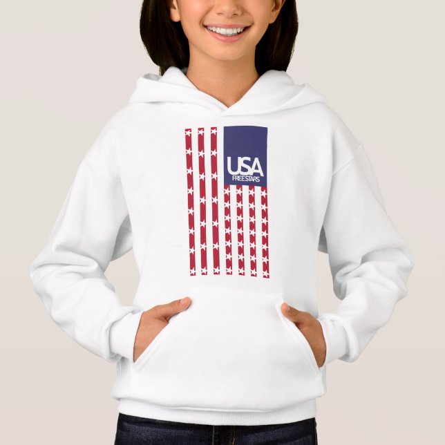 USA/EEUU FREE STARS FLAG BY MASANSER PIXELAT (Frente)