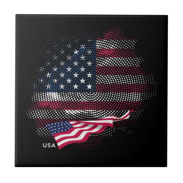 USA flag (Frente)