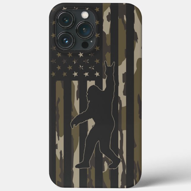 USA Flag Bigfoot Bottomland Camo (Verso)