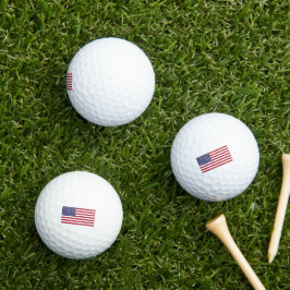 USA Flag Golf Balls