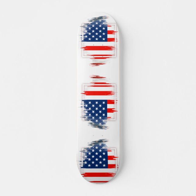 USA FLAG SKATEBOARD DECK (Frente)