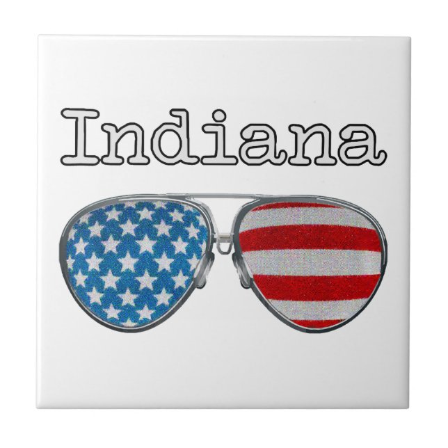 USA PILOTO VIDRO INDIANA (Frente)