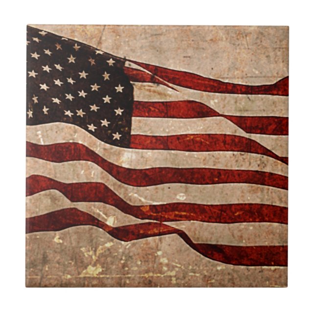 USA Vintage American Flag (Frente)