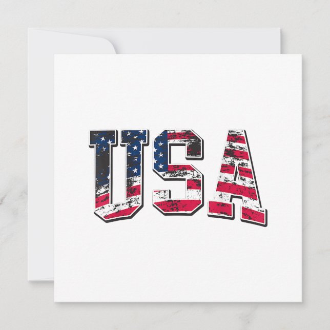 USA Vintage American Flag (Frente)