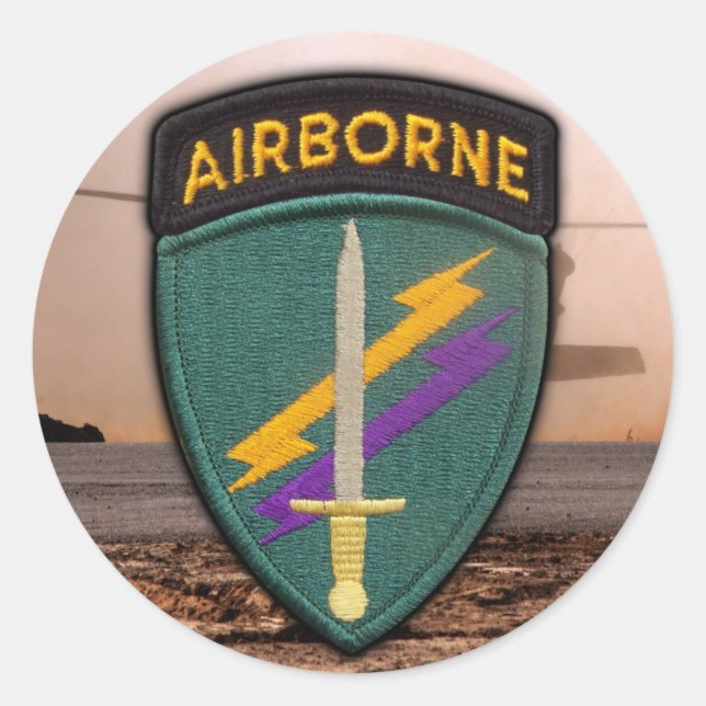 USACAPOC(A) Sistema de adesivo especial Ops (Frente)