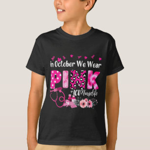 Use Camisa Outubro Rosa Enfermeira Uti Seio