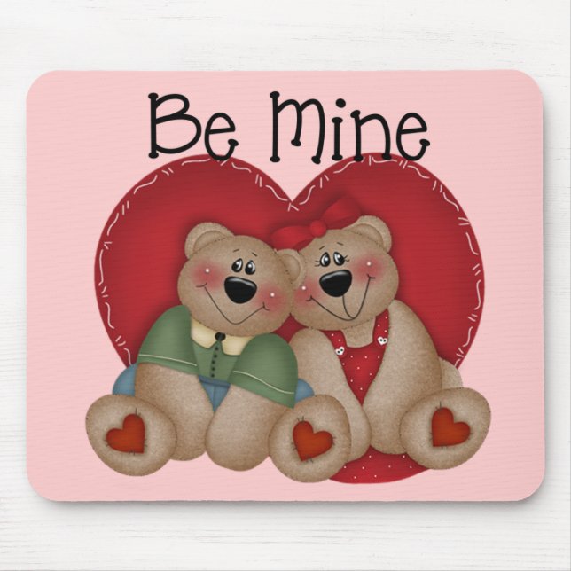 Use o Mousepad do Casal do Urso (Frente)