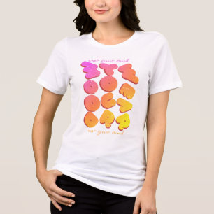 Use sua roupa colorida de acordo com o seu humor