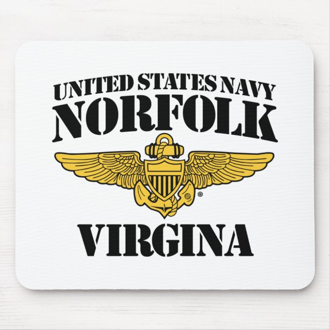 USN Norfolk Virgina Mousepad (Frente)
