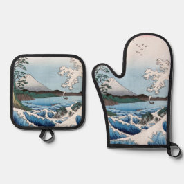 Utagawa Hiroshige - Mar ao largo de Satta, Provínc