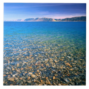UTAH. EUA. Água clara do Bear Lake revela