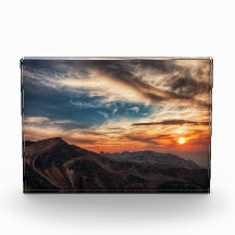 Utah Mountain Sky Sunset