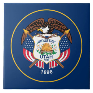 Utah: O Estado da Colmeia Bandeira dos EUA, Indúst