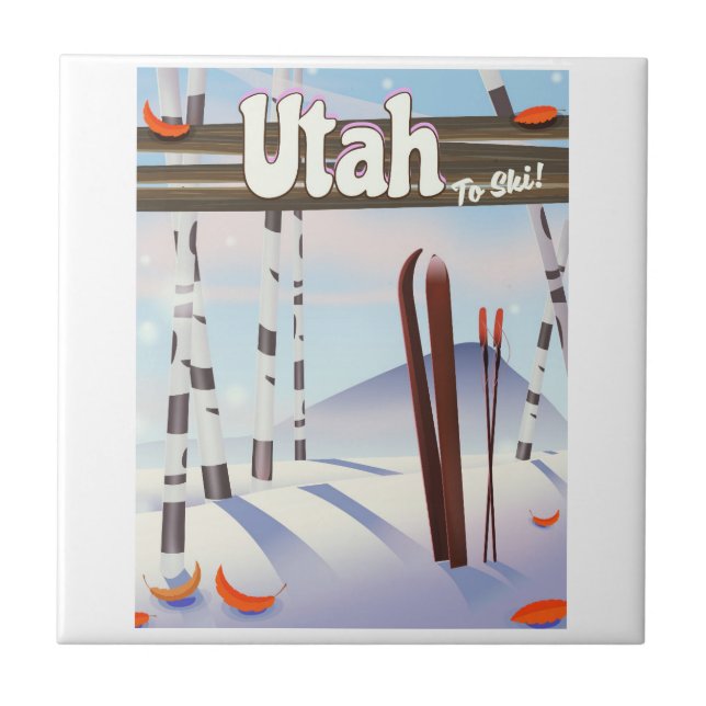 Utah para esquiar! (Frente)