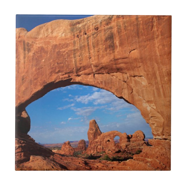 Utah, Parque Nacional Arches, Turret Arch 3 (Frente)
