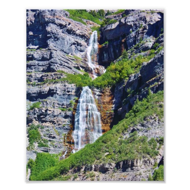 Utah Waterfall #1a - Foto Framable (Frente)