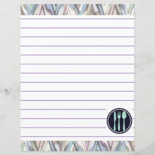 Utensílios de Cozinha Retro Zigzag Chevron