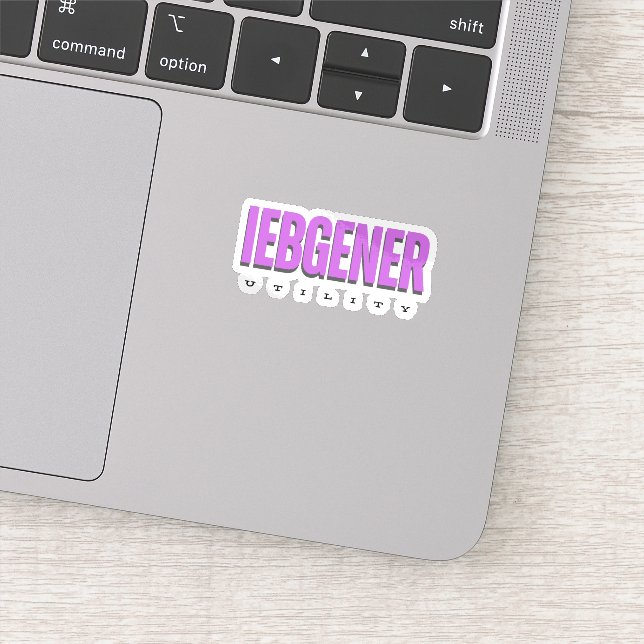 Utilitário IEBGENER no adesivo Mainframe (Detalhe)