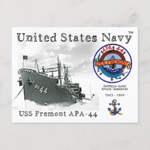 UTILIZA CARTÃO POSTAL FREMONT APA-44 ATTACK TRANSP