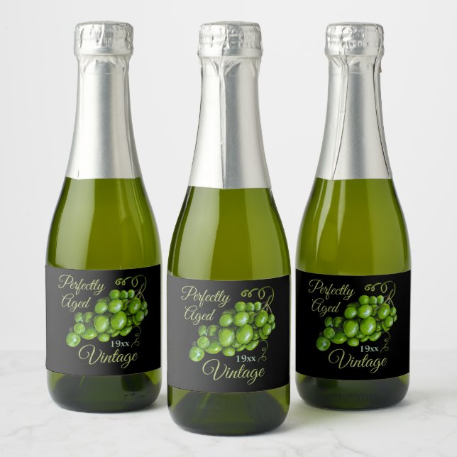 Uvas Bebem Rótulos (Garrafas)