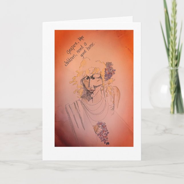 uvas  Cartão (Frente)