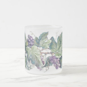 Uvas em caneca