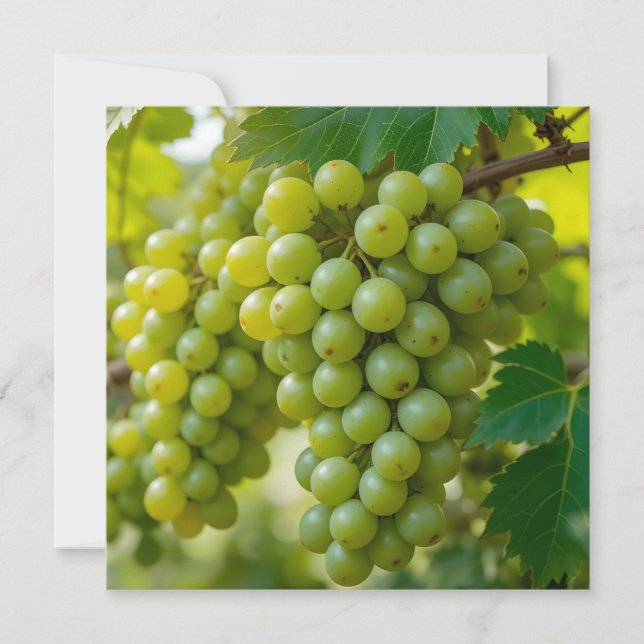 uvas verdes frescas (Frente)