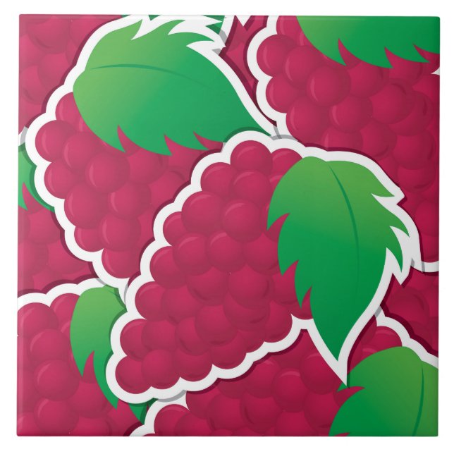 Uvas vermelhas funerárias (Frente)