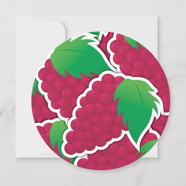 Uvas vermelhas funerárias (Frente)