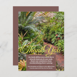 V1 Cartões de agradecimentos de Plantas Tropicais