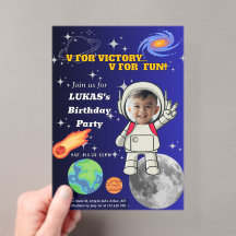 V De Vitória V De Diversão Aniversário do Menino A
