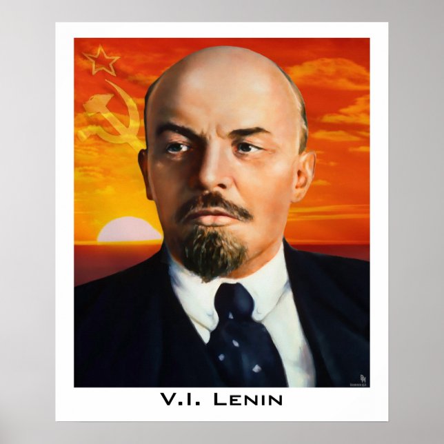 V.I. Lenin Poster (Frente)