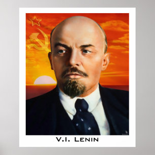 V.I. Poster de Lenin