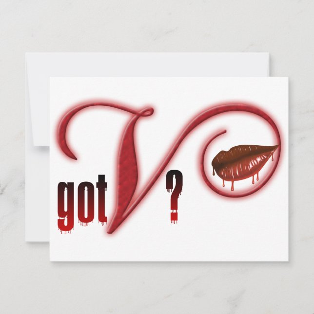 V - Vampiro Sangue (Frente)