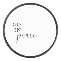 Vá em Peace Hockey Puck