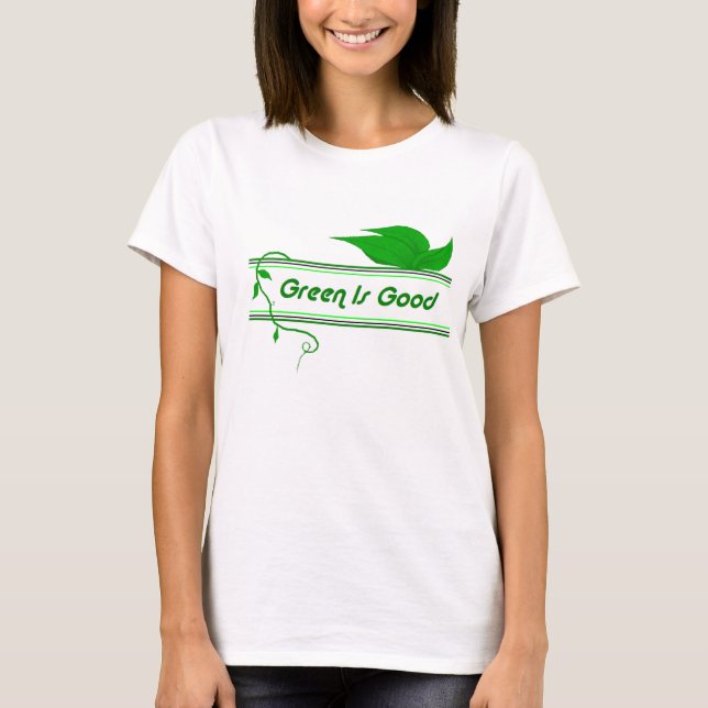 Vá para a camiseta verde (Frente)