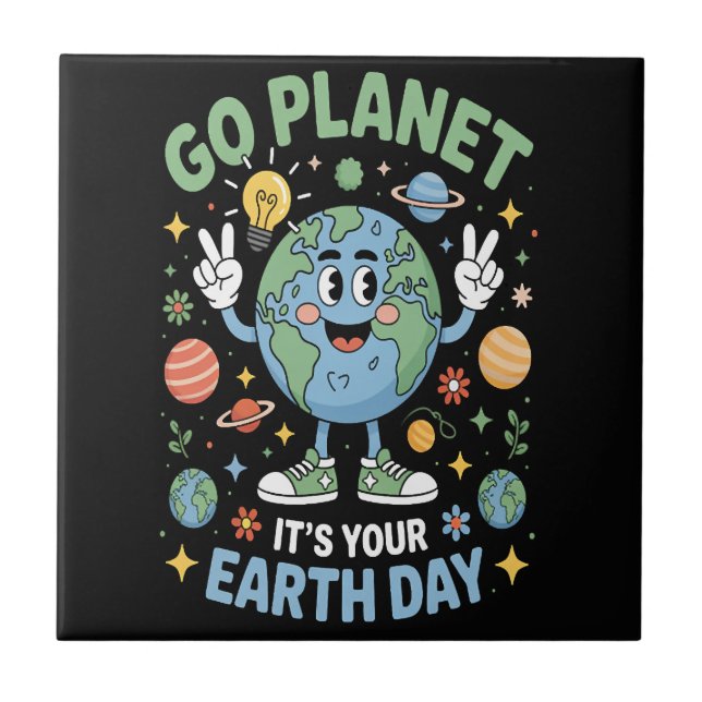 Vá Planeta É Seu Dia da Terra (Frente)
