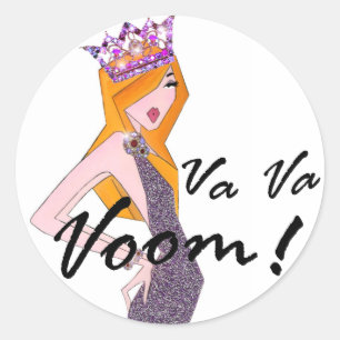 Va Va Voom! Etiquetas da diva