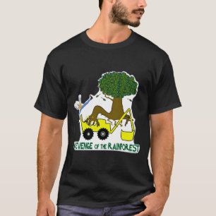 Vá Verde Reduzir Reutilizar Reciclar Camiseta Flor