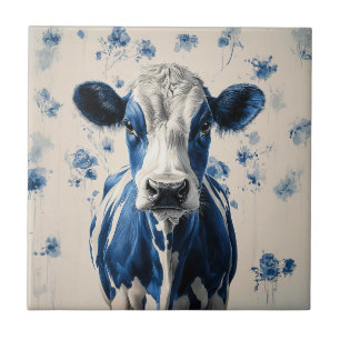 Vaca Azul Delft - Um Tributo Artístico Eterno
