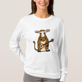 Vaca CI que joga a camisa do banjo