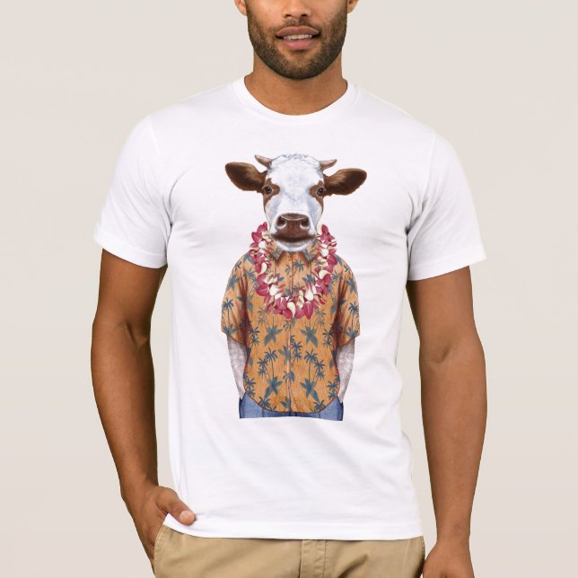 Vaca de Camisa Havaiana (Frente)