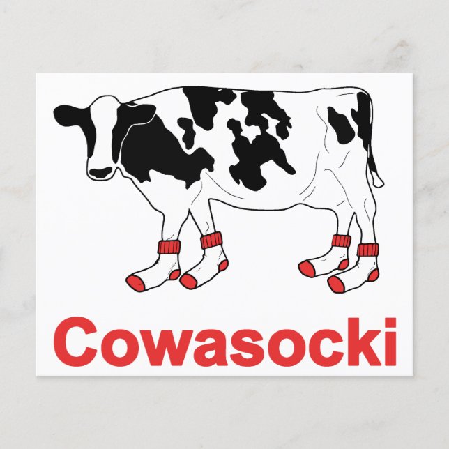 Vaca de leite em Meias - Vaca de Cowasocki A (Frente)