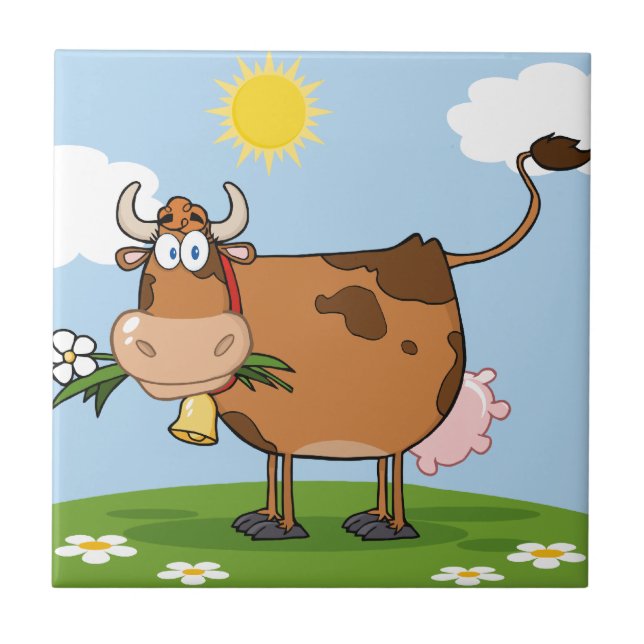 Vaca de leiteria de Brown (Frente)