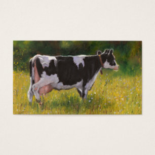 Vaca de leiteria de Holstein: Pintura Pastel do