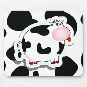 Vaca dos desenhos animados, mousepad