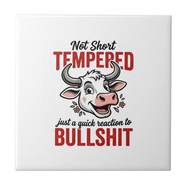 Vaca Engraçada Temperada Vintage (Frente)