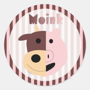 Vaca + Etiquetas do porco = do Moink